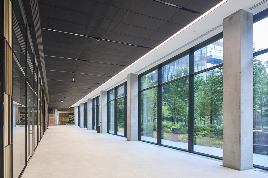 ConceptWall 50 Ściany osłonowe aluminiowe, MasterLine 8 OKNA, MasterLine 8 Drzwi, CW 50-HI Ściany osłonowe aluminiowe oraz CW 50-SC Ściany osłonowe aluminiowe - Forest zlokalizowany w Warsaw, Polska