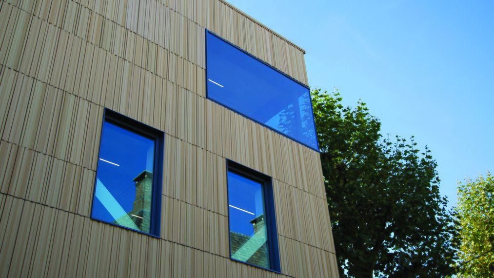 ConceptWall 50 Ściany osłonowe aluminiowe oraz ConceptSystem 77 Okna aluminiowe - Library Biblioteka w Deventer zlokalizowany w Deventer, Holandia