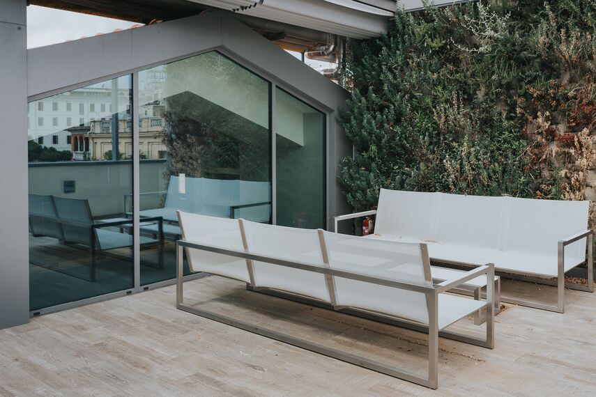 SlimLine 38 Okna aluminiowe oraz ConceptSystem 77 Okna aluminiowe - Office building Biura w Rzymie zlokalizowany w Rome, Włochy