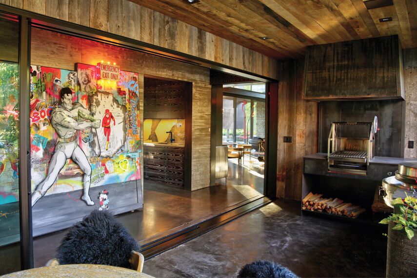 ConceptSystem 77 Okna aluminiowe, ConceptSystem 77 Drzwi aluminiowe, HiFinity Drzwi przesuwne aluminiowe oraz Purity Klamki aluminiowe - Rezydencja Flying Star zlokalizowany w Bridger Canyon, Stany Zjednoczone Ameryki Północnej