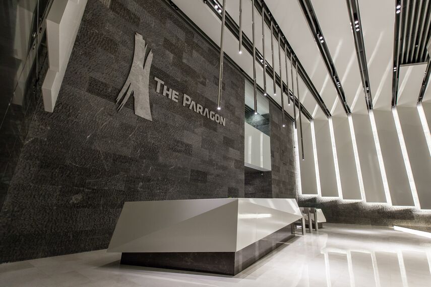 CW 50-SC Ściany osłonowe aluminiowe - Business center Paragon Tower zlokalizowany w Ankara, Turcja