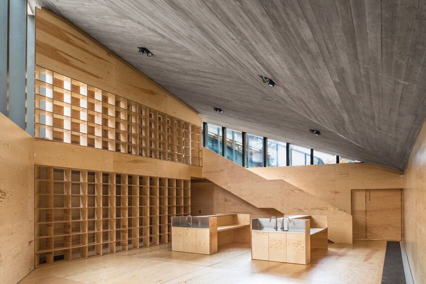 CW 50-FP Ściany osłonowe aluminiowe - Training centre Karkonoskie Centrum Edukacji Ekologicznej KCEV zlokalizowany w Vrchlabí, Czechy