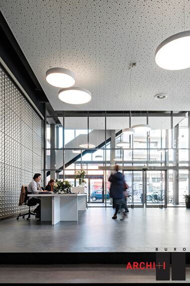 ConceptWall 50 Ściany osłonowe aluminiowe oraz CS 86-HI (c) Systemy anulowane - Knowledge Centre ARhus zlokalizowany w Roeselare, België