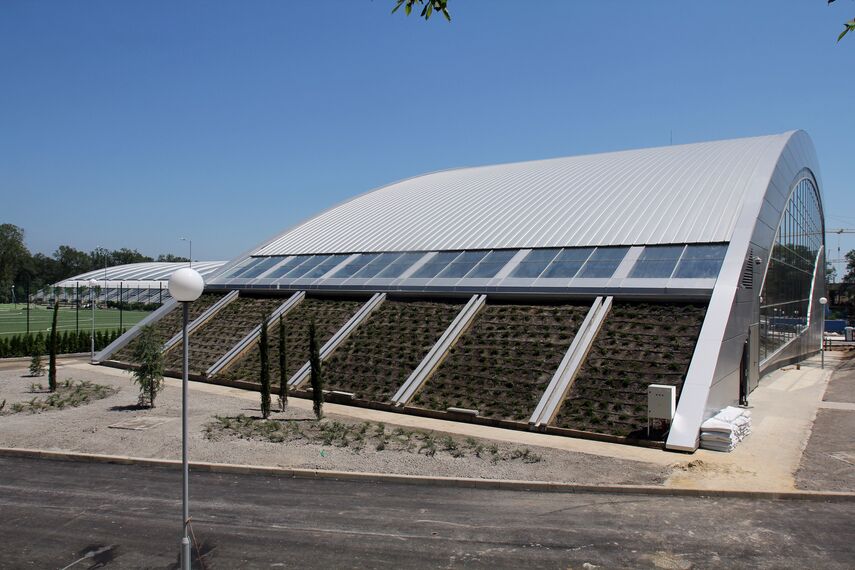 ConceptWall 50 Ściany osłonowe aluminiowe - Sports centre Sports Centre SOK Kamchia zlokalizowany w Varna, Bulgarije