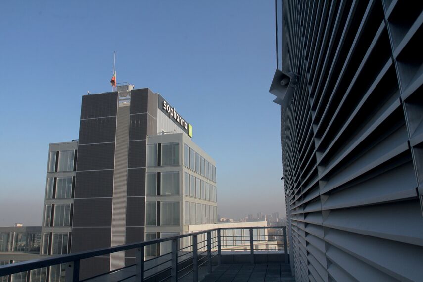 CW 86 Standard Ściany osłonowe aluminiowe, CS 86-HI (c) Systemy anulowane oraz CW 86-EF Ściany osłonowe aluminiowe - Sopharma Litex Business Towers zlokalizowany w Sofia, Bulgarije