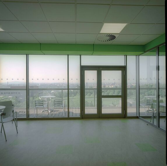 ConceptWall 50 Ściany osłonowe aluminiowe - Plzeň University Hospital zlokalizowany w Pilsen, Czechy