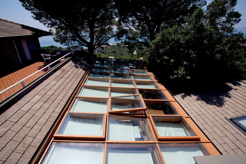 ConceptWall 60 Ściany osłonowe aluminiowe oraz ConceptRoof 120 Ogrody zimowe - Conservatory Conservatory Lavagna zlokalizowany w Vigolzone, Włochy