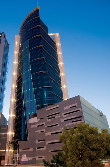 ConceptWall 50 Ściany osłonowe aluminiowe - Office building Platinum Tower zlokalizowany w Seef Area, Bahrajn