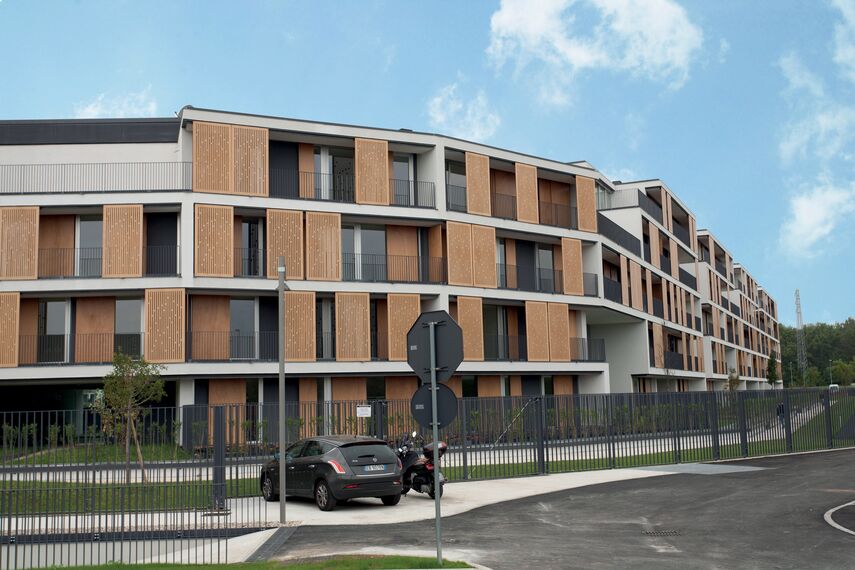 ConceptSystem 77 Drzwi aluminiowe - Office building Milanofiori 2000 zlokalizowany w Milan, Włochy