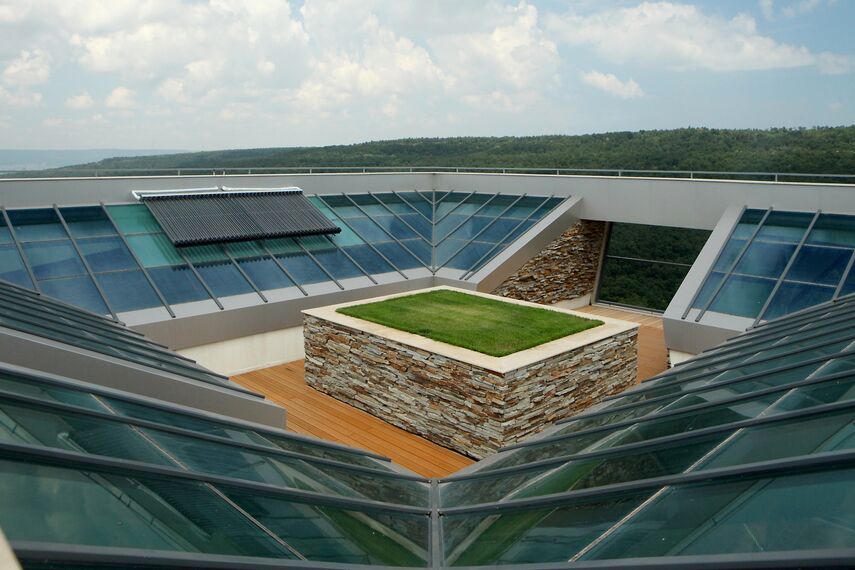 ConceptWall 50 Ściany osłonowe aluminiowe - House Private house - Zvezditza Vilage zlokalizowany w Varna, Bulgarije