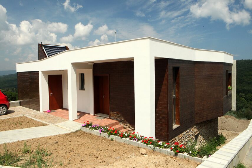 ConceptWall 50 Ściany osłonowe aluminiowe - House Private house - Zvezditza Vilage zlokalizowany w Varna, Bulgarije