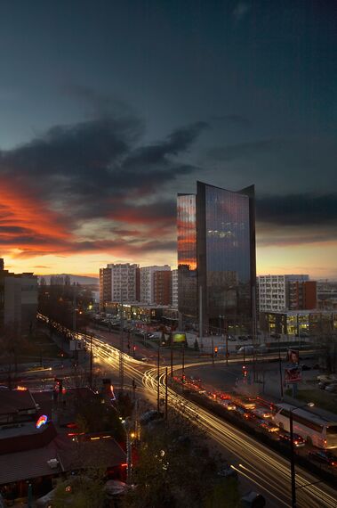 ConceptWall 50 Ściany osłonowe aluminiowe - Office building Royal City zlokalizowany w Plovdiv, Bulgarije