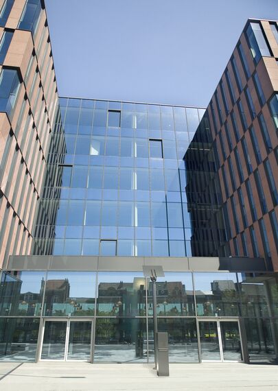 ConceptWall 60 Ściany osłonowe aluminiowe - Office building Tiensevest Office Complex zlokalizowany w Leuven, België