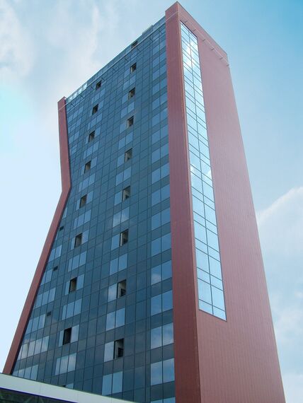 ConceptWall 50 Ściany osłonowe aluminiowe - Multifunctional complex K&D zlokalizowany w Klaipeda, Litwa