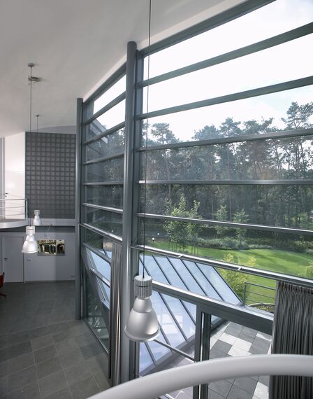 ConceptWall 50 Ściany osłonowe aluminiowe - Private House Retie 2 zlokalizowany w Retie, België