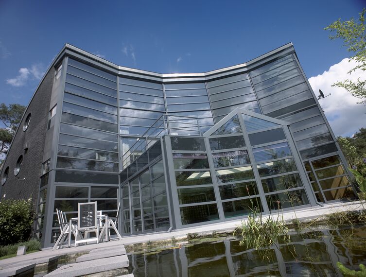 ConceptWall 50 Ściany osłonowe aluminiowe - Private House Retie 2 zlokalizowany w Retie, België