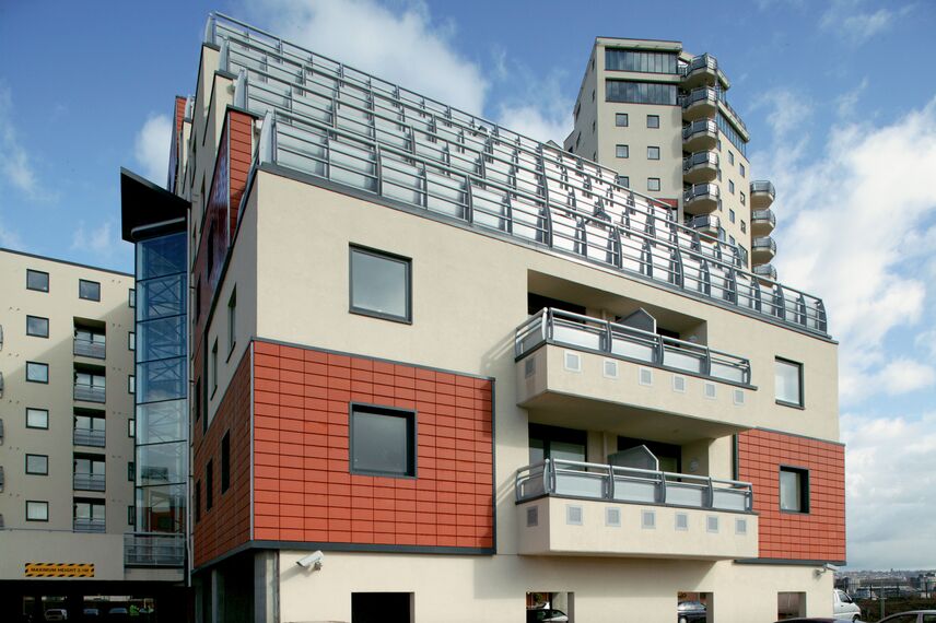 ConceptWall 50 Ściany osłonowe aluminiowe - Tradewinds zlokalizowany w London, Zjednoczone Królestwo