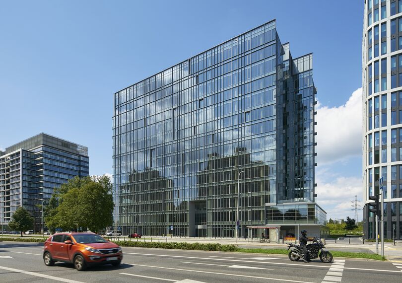 CW 50-HI Ściany osłonowe aluminiowe - Office building Equator IV zlokalizowany w Warsaw, Polska