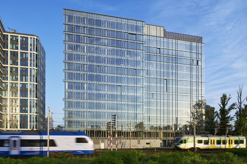 CW 50-HI Ściany osłonowe aluminiowe - Office building Equator IV zlokalizowany w Warsaw, Polska