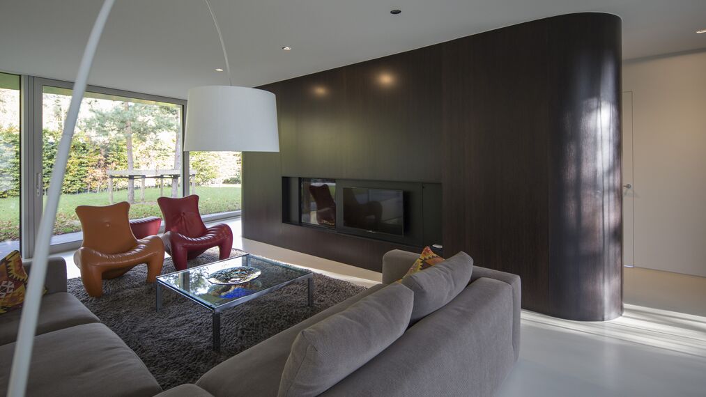ConceptWall 50 Ściany osłonowe aluminiowe - Villa X zlokalizowany w Brabant, Holandia
