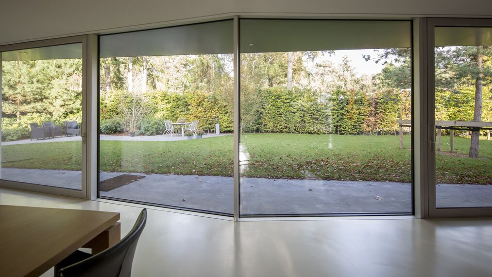ConceptWall 50 Ściany osłonowe aluminiowe - Villa X zlokalizowany w Brabant, Holandia