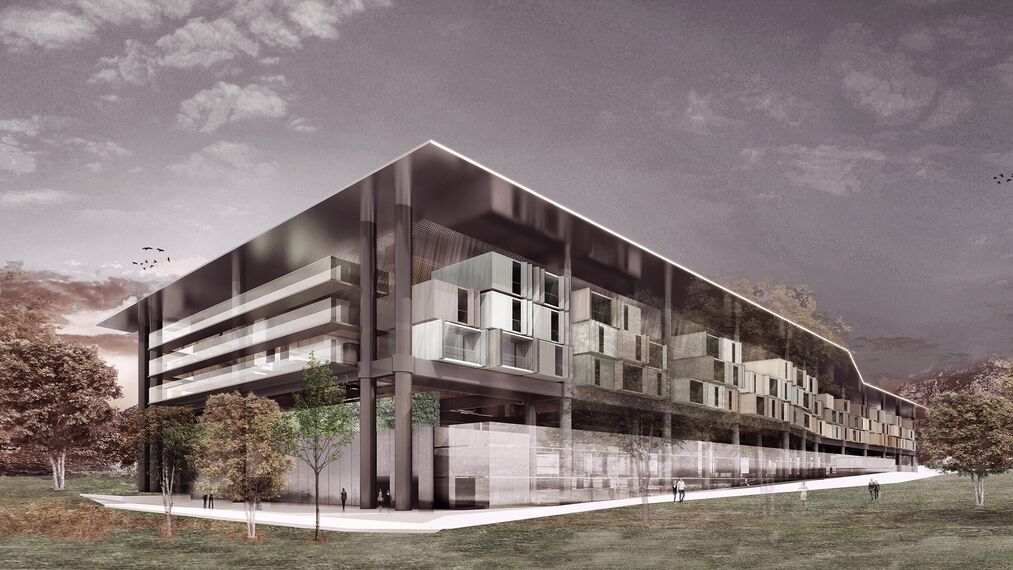 ConceptWall 50 Ściany osłonowe aluminiowe oraz ConceptSystem 68 Drzwi aluminiowe - Antakya Hilton Museum Hotel zlokalizowany w Hatay, Turcja