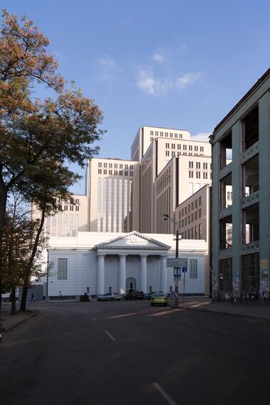 ConceptWall 50 Ściany osłonowe aluminiowe - Community centre Menorah Jewish Multifunctional Centre zlokalizowany w Dnepropetrovsk, Ukraina