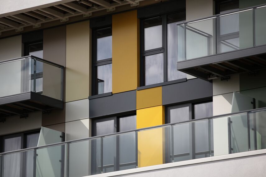 ConceptWall 50 Ściany osłonowe aluminiowe - Apartmentcompleks Matchmakers Wharf zlokalizowany w Stratford, Zjednoczone Królestwo
