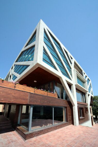 ConceptWall 50 Ściany osłonowe aluminiowe - House Private house - Zvezditza Vilage zlokalizowany w Varna, Bulgarije