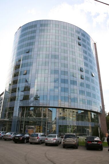 ConceptWall 50 Ściany osłonowe aluminiowe - Office building Vivaldi Plaza zlokalizowany w Moscow, Rosja