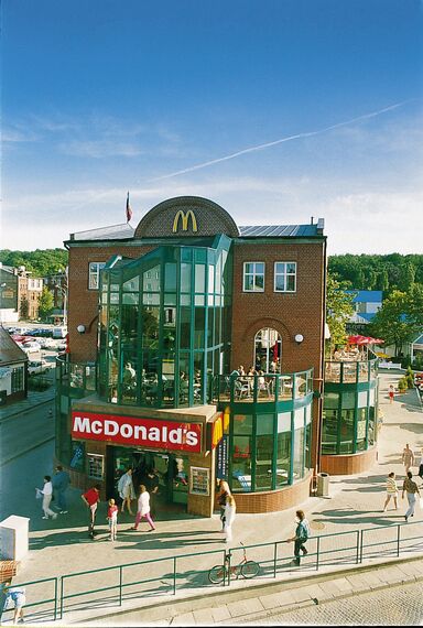 Restaurant/Pub McDonald's zlokalizowany w Gdańsk, Polska