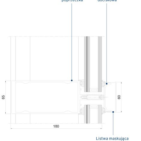 ConceptWall 60 Ściany osłonowe aluminiowe, ConceptSystem 77 Okna aluminiowe, ConceptSystem 59Pa Okna aluminiowe, ConceptWall 50 Ściany osłonowe aluminiowe, CW 50-FP Ściany osłonowe aluminiowe oraz CW 50-SG Ściany osłonowe aluminiowe - Airport MPL Passenger Terminal zlokalizowany w Wrocław, Polska