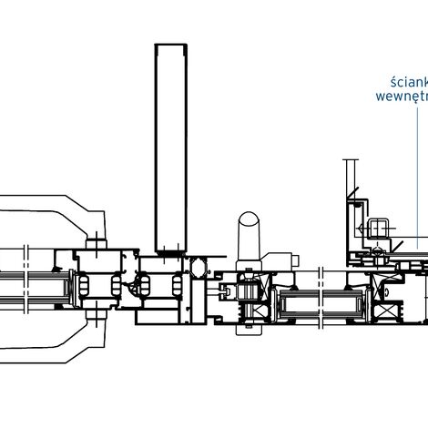 ConceptSystem 77 Drzwi aluminiowe - Office building Milanofiori 2000 zlokalizowany w Milan, Włochy