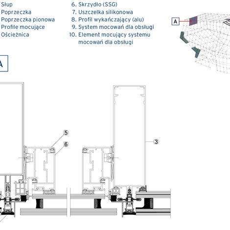 ConceptSystem 77 Drzwi aluminiowe, ConceptWall 60 Ściany osłonowe aluminiowe oraz ConceptSystem 77 Okna aluminiowe - Office building Ambar Engineering & Innovation Centre zlokalizowany w Santander, Hiszpania