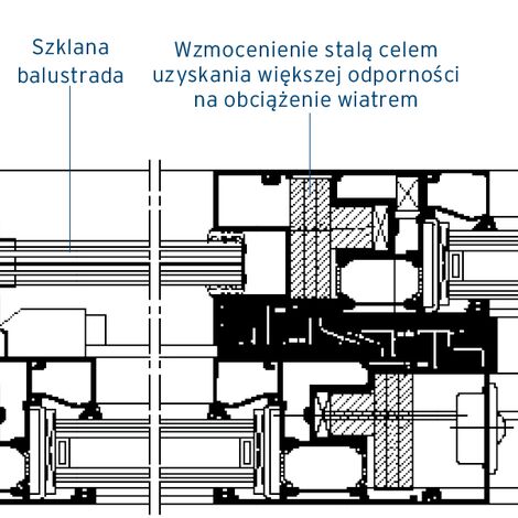 ConceptSystem 77 Okna aluminiowe oraz ConceptSystem 77 Drzwi aluminiowe - Apartmentcompleks Estoril sol residence complex zlokalizowany w Cascais, Portugalia