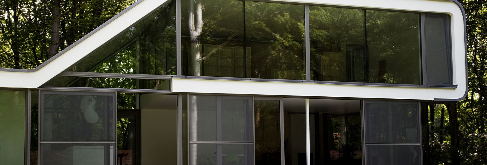 ConceptSystem 77 Okna aluminiowe, ConceptSystem 77 Drzwi aluminiowe, ConceptWall 50 Ściany osłonowe aluminiowe, CS 86-HI (c) Systemy anulowane oraz CP 50 Drzwi przesuwne aluminiowe - Van Acker Sissau villa zlokalizowany w Loppem, België