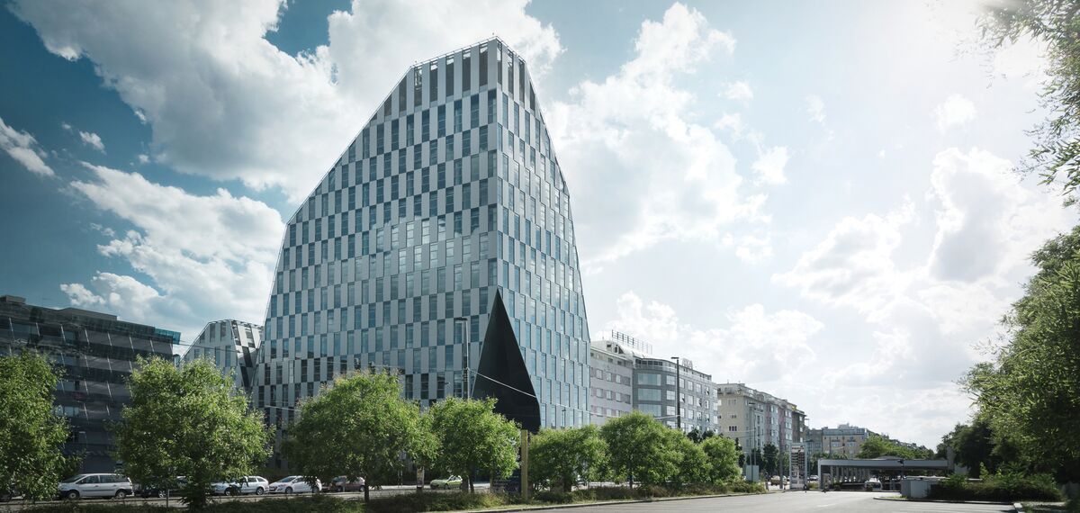 CW 86 Standard Ściany osłonowe aluminiowe oraz CW 86-EF Ściany osłonowe aluminiowe - Crystal zlokalizowany w Prague, Czechy