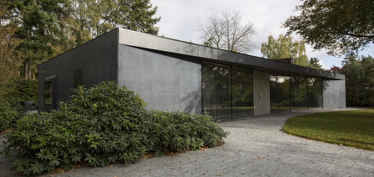 ConceptWall 50 Ściany osłonowe aluminiowe - Villa X zlokalizowany w Brabant, Holandia