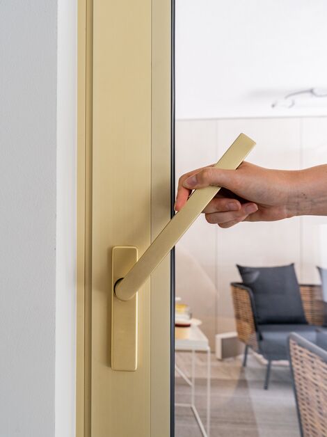 Reynaers Aluminium klamki okienne i drzwiowe z aluminium