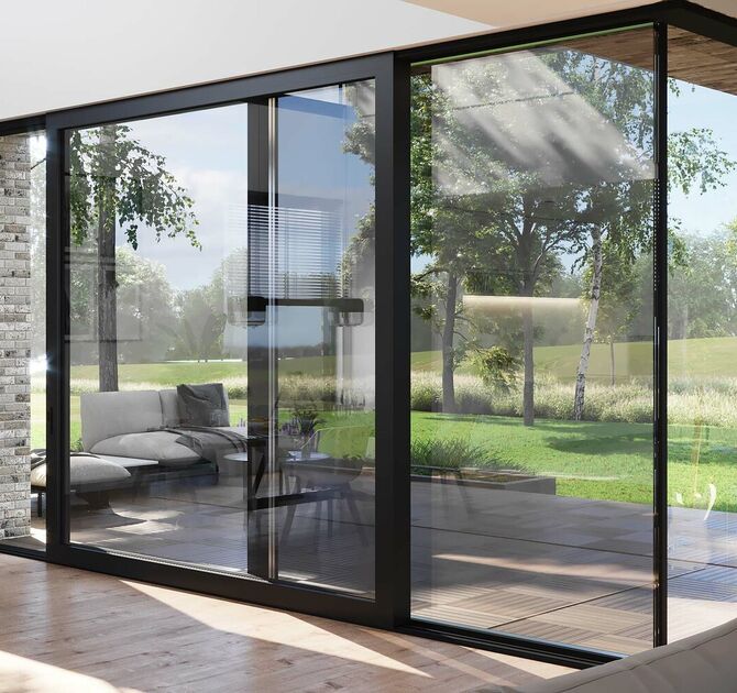 MasterPatio Monorail Outside Glazed