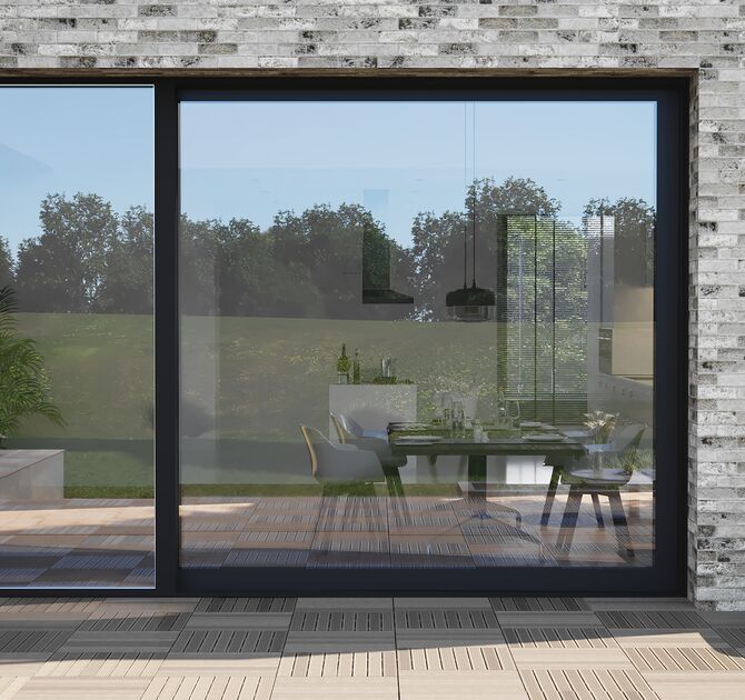 MasterPatio Monorail Outside Glazed