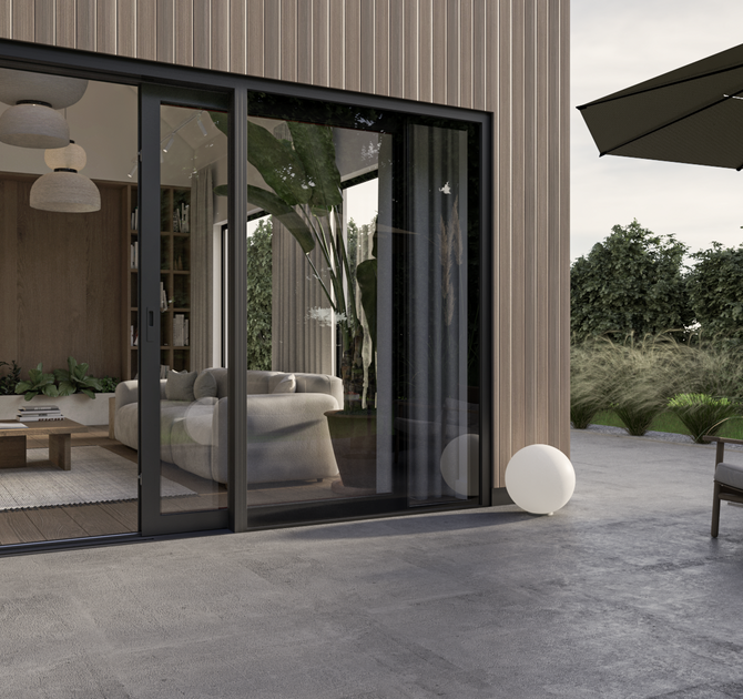 MasterPatio Monorail Outside Glazed