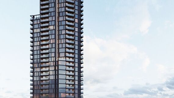 ConceptSystem 68 Okna aluminiowe oraz ConceptWall 50 Ściany osłonowe aluminiowe - Apartmentcompleks Veb Tower zlokalizowany w Ankara, Turcja