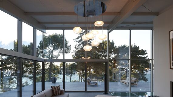 ConceptPatio 130 Drzwi przesuwne aluminiowe - House Private House in Bretagne zlokalizowany wFrancja