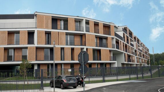 ConceptSystem 77 Drzwi aluminiowe - Office building Milanofiori 2000 zlokalizowany w Milan, Włochy