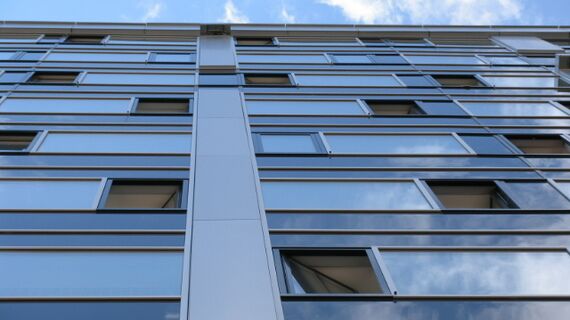 ConceptWall 50 Ściany osłonowe aluminiowe - Business center Business Center Druzba zlokalizowany w Poprad, Republika Słowacka