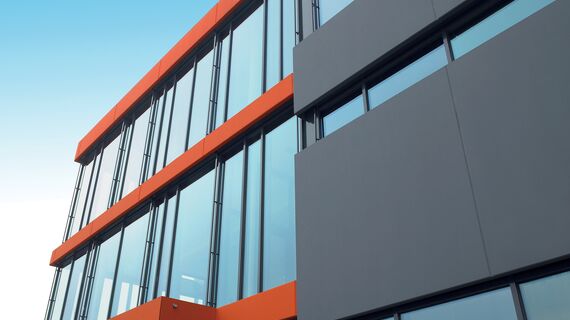 ConceptWall 50 Ściany osłonowe aluminiowe - Office building Buck KG zlokalizowany w Mengen, Niemcy