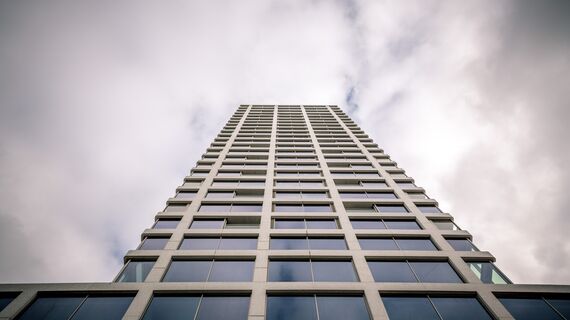 Apartmentcompleks Antwerp Tower zlokalizowany w Antwerp, België