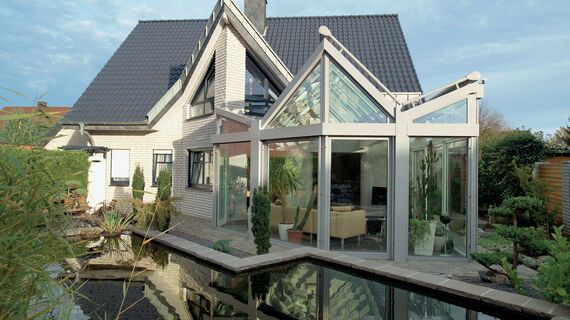 ThermoRoof 200 Ogrody zimowe - House Private House Tasler zlokalizowany w Coesfeld, Niemcy